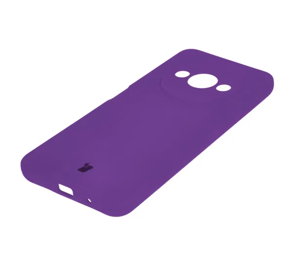Bizon Soft Case do Xiaomi Redmi A3 4G Fioletowy
