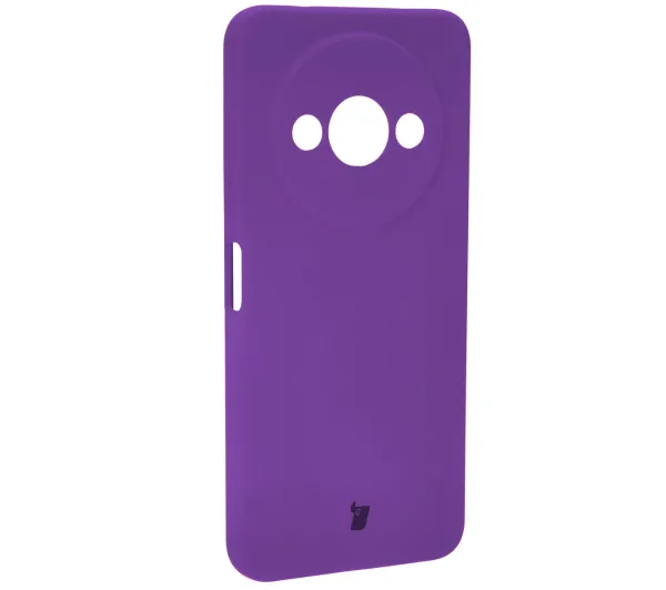 Bizon Soft Case do Xiaomi Redmi A3 4G Fioletowy