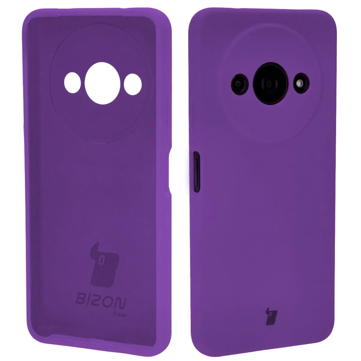 Etui Bizon Soft Case do Xiaomi Redmi A3 4G Fioletowy