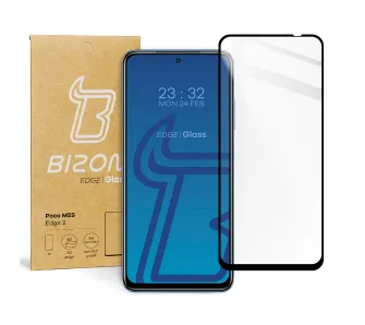 Szkło hartowane Bizon pełne Edge 2 do Xiaomi Poco M5s