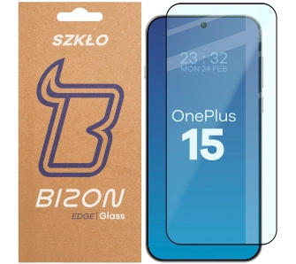 Szkło hartowane Bizon pełne Edge 2 do OnePlus 15