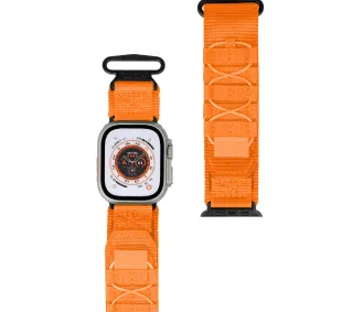 Bizon Strap Watch Adventure do Apple Watch 44/45/46/49 mm Pomarańczowy
