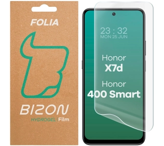 Folia hydrożelowa Bizon na ekran Hydrogel Front do Honor X7d 4G/5G / Honor 400 Smart 4G/5G