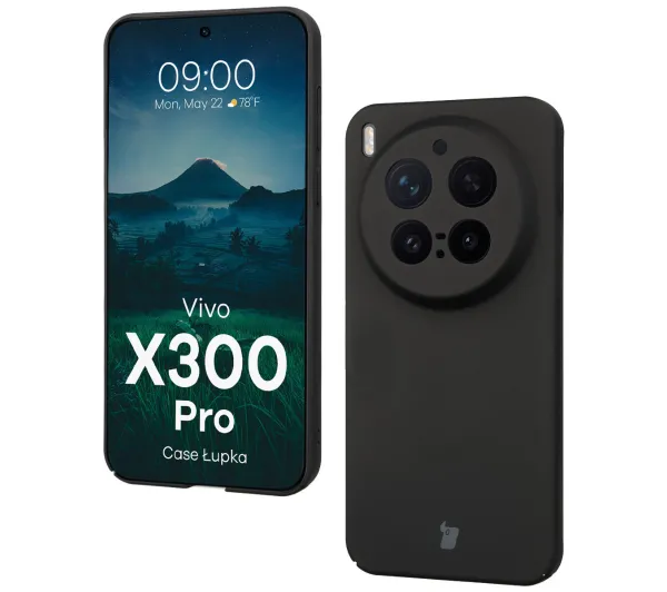Bizon Łupka do Vivo X300 Pro Czarny
