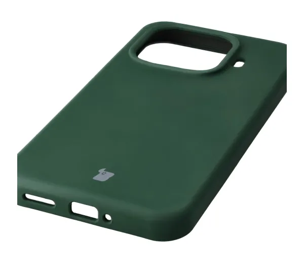 Bizon Soft Case do Xiaomi 15T Pro Ciemnozielony