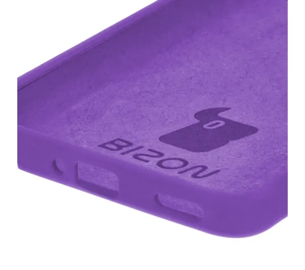 Bizon Soft Case do Xiaomi Poco F6 Pro Fioletowy