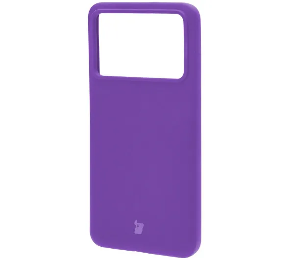 Bizon Soft Case do Xiaomi Poco F6 Pro Fioletowy