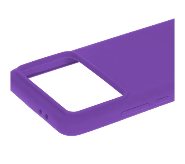 Bizon Soft Case do Xiaomi Poco F6 Pro Fioletowy