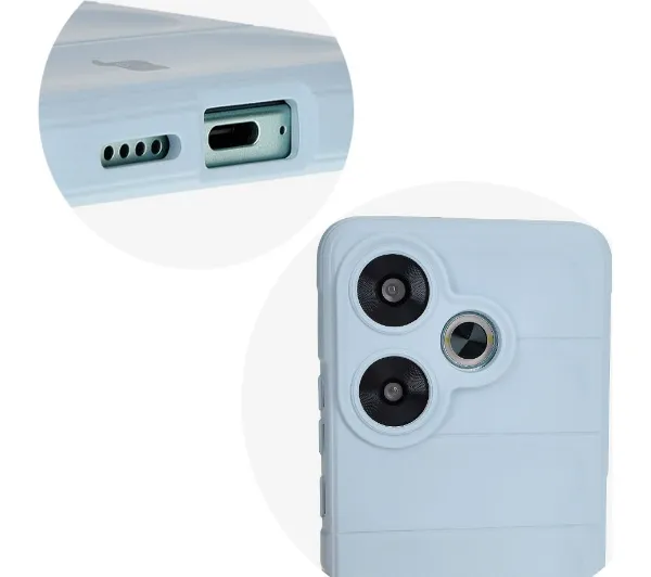 Bizon Tur do Xiaomi Poco F6 Jasnoniebieski