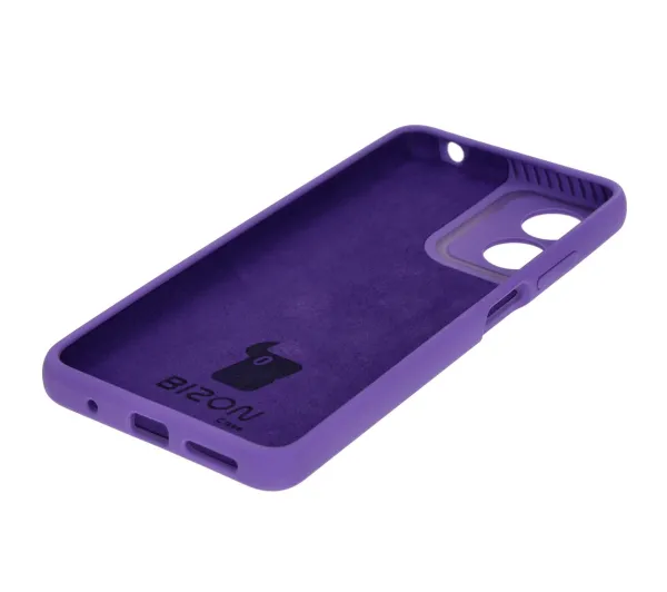 Bizon Bizon Soft Case do Motorola Moto G04 Fioletowy