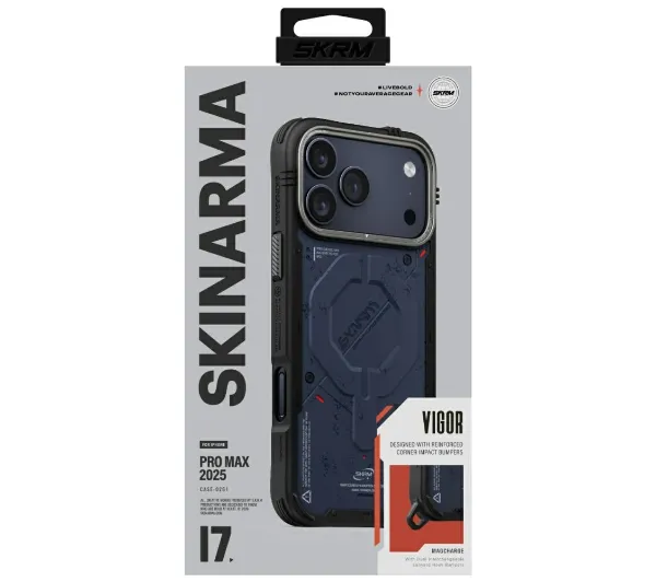 Skinarma Vigor MagSafe do iPhone 17 Pro Max Niebieski