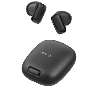 USAMS ID25 Series TWS Douszne Bluetooth 5.3 Czarny