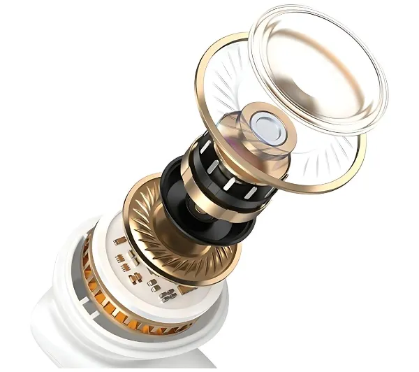 USAMS ID25 Series TWS Douszne Bluetooth 5.3 Czarny