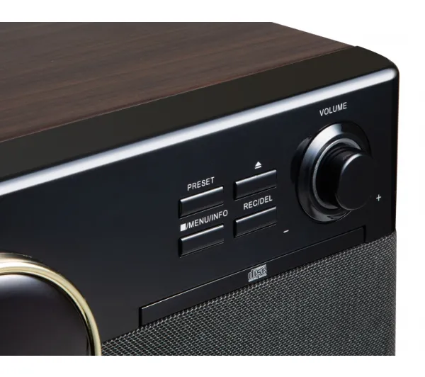 Technaxx TX-137 Półautomatyczny Napęd paskowy Bluetooth Brązowy - Kup na Raty - RRSO 0%