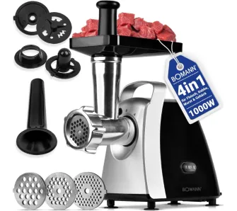 Maszynka do mięsa Bomann FW 6067 CB 1000W 3 sitka