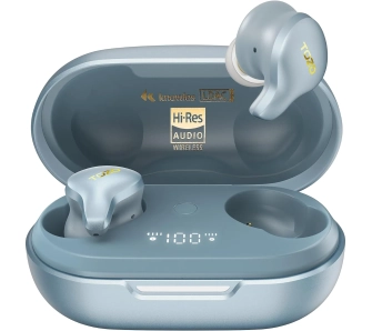 Słuchawki bezprzewodowe Tozo Golden X1 Dokanałowe Bluetooth 5.3 Niebieski