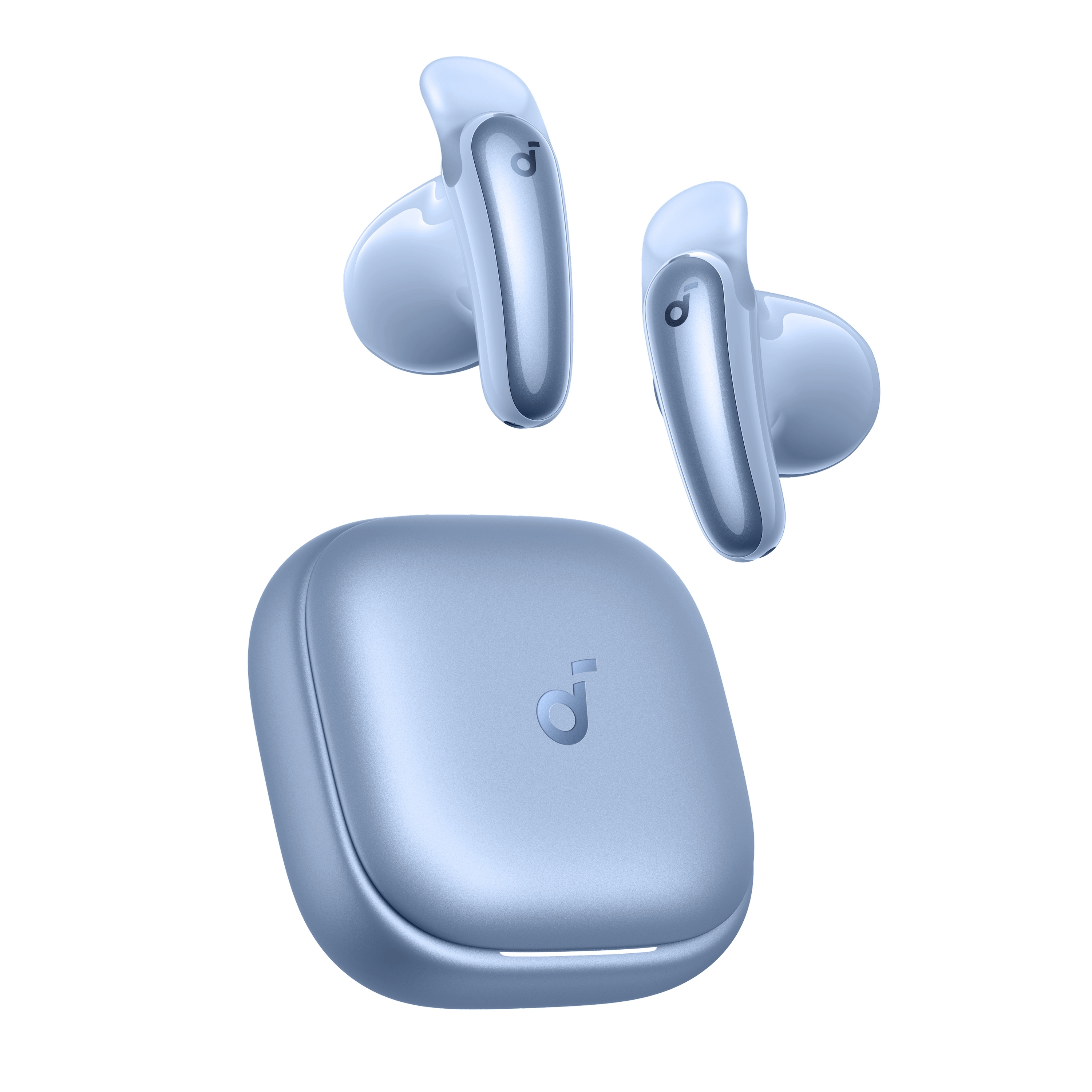 Słuchawki bezprzewodowe Soundcore Liberty Buds ANC Douszne Bluetooth 6.1 Funkcje AI Niebieski