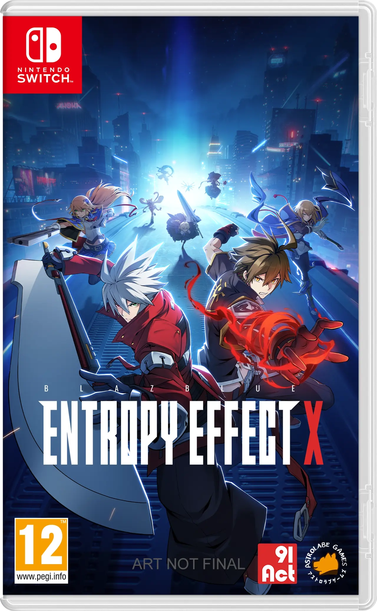 BlazBlue Entropy Effect X Gra na Nintendo Switch