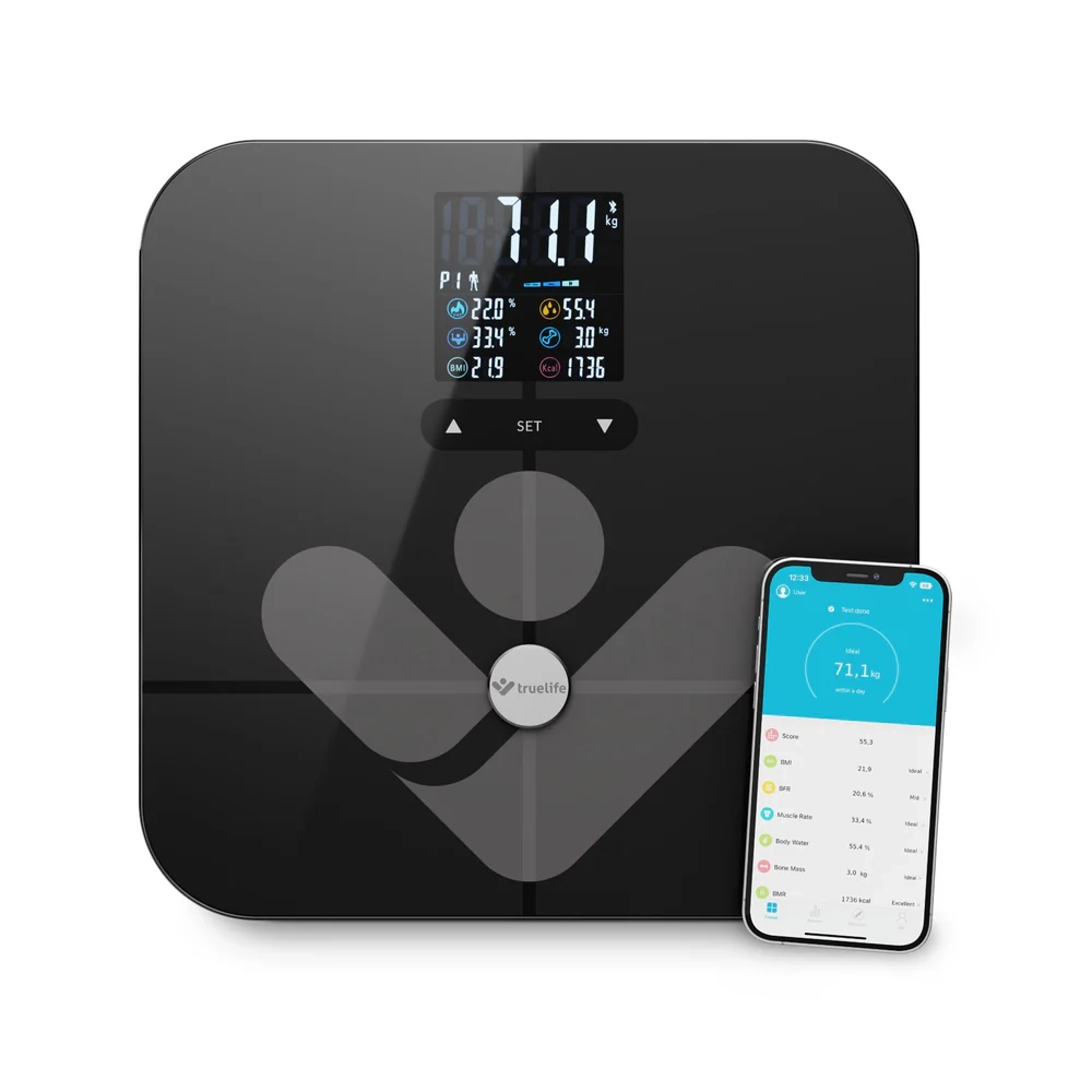 Waga TrueLife FitScale W7 BT 180kg Czarny