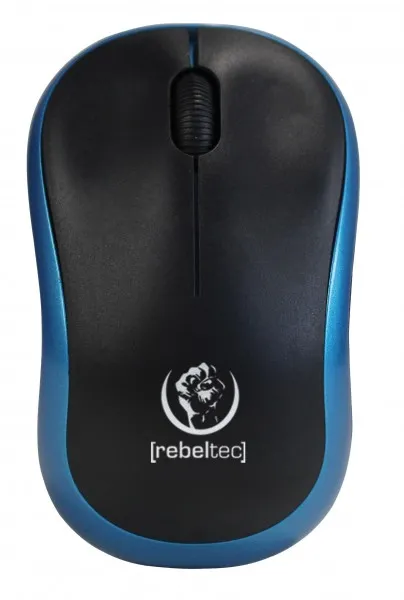 Myszka Rebeltec METEOR Blue Czarno-Niebieski