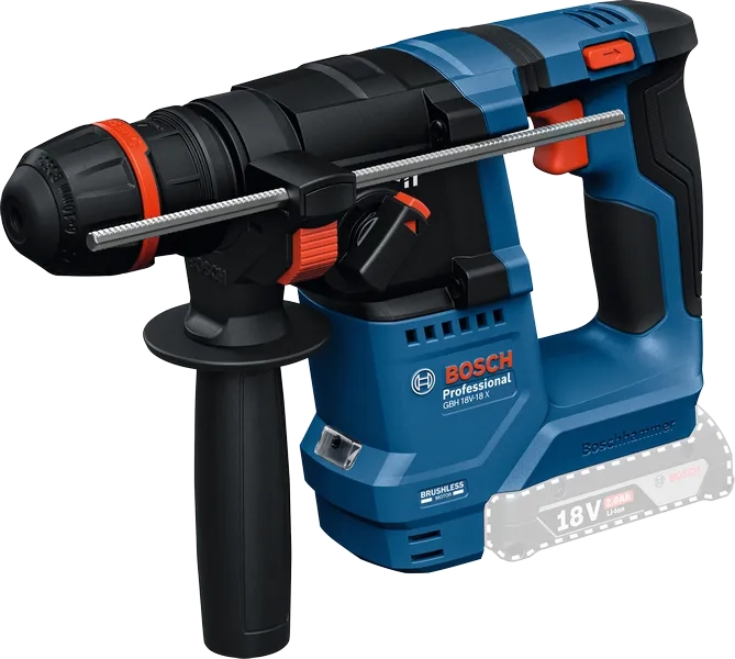 Młot udarowo-obrotowy Bosch Professional GBH 18V-18 X 0 611 927 100