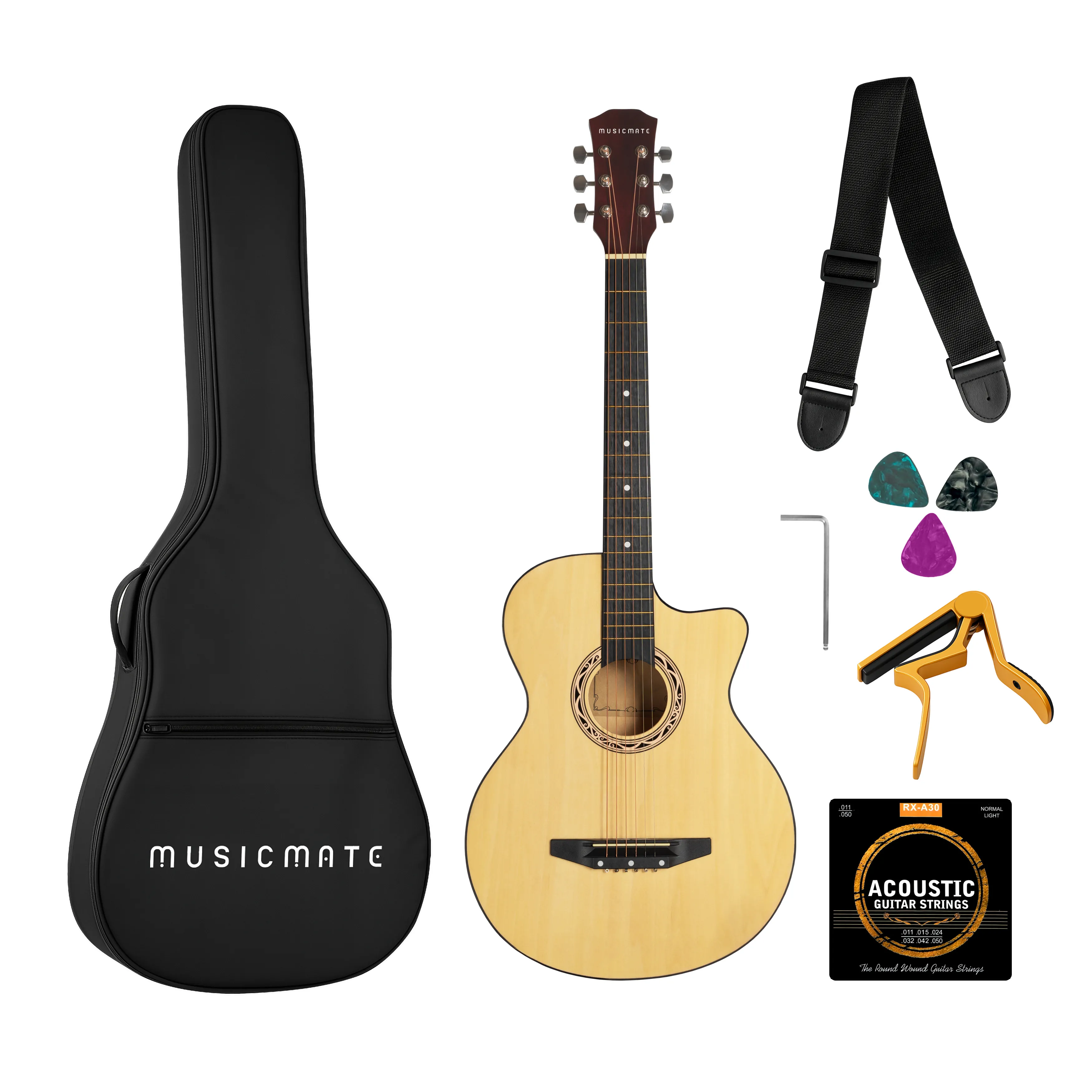 Gitara akustyczna Musicmate MM-G22 NaturalDream