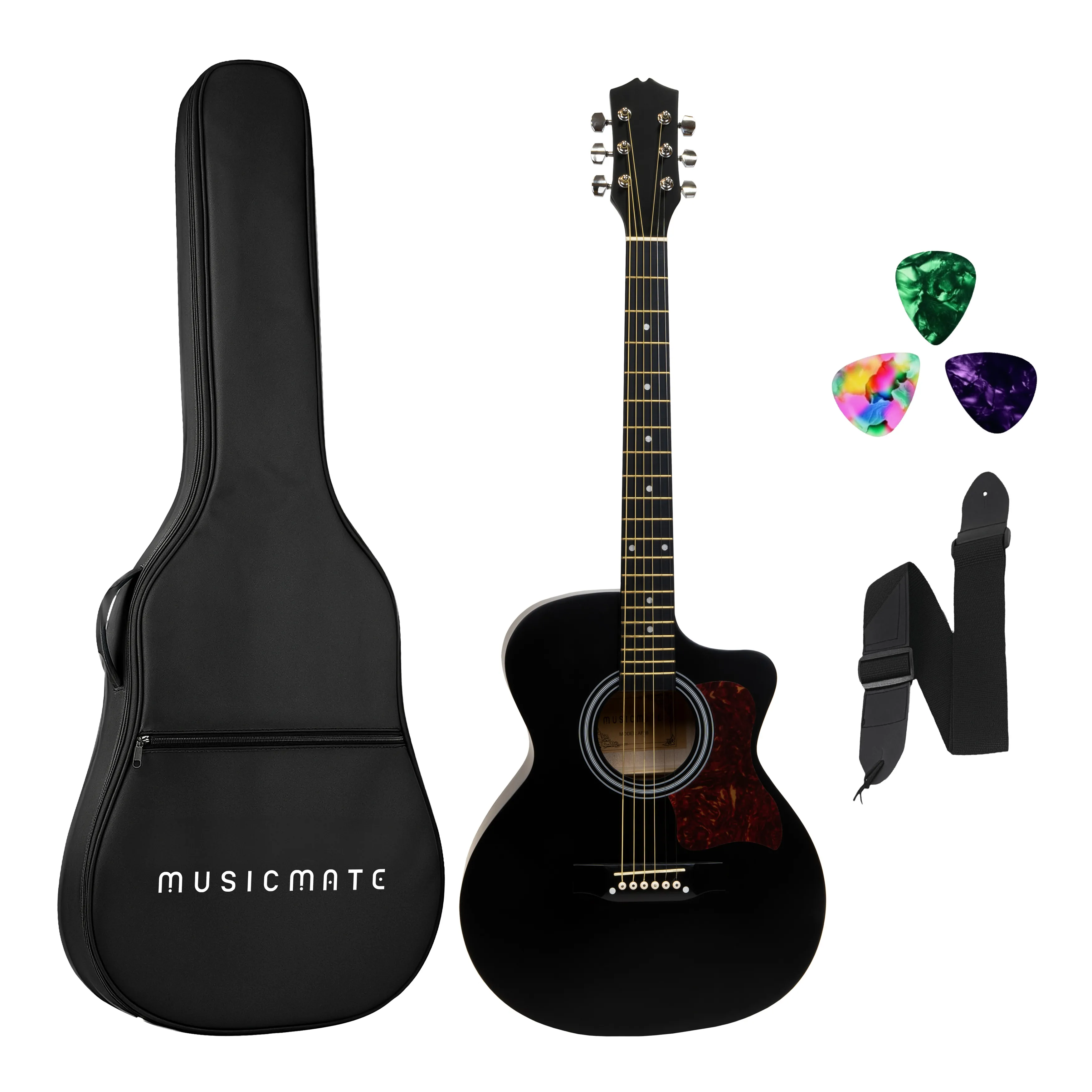 Gitara akustyczna Musicmate BK-38 NightHarmony
