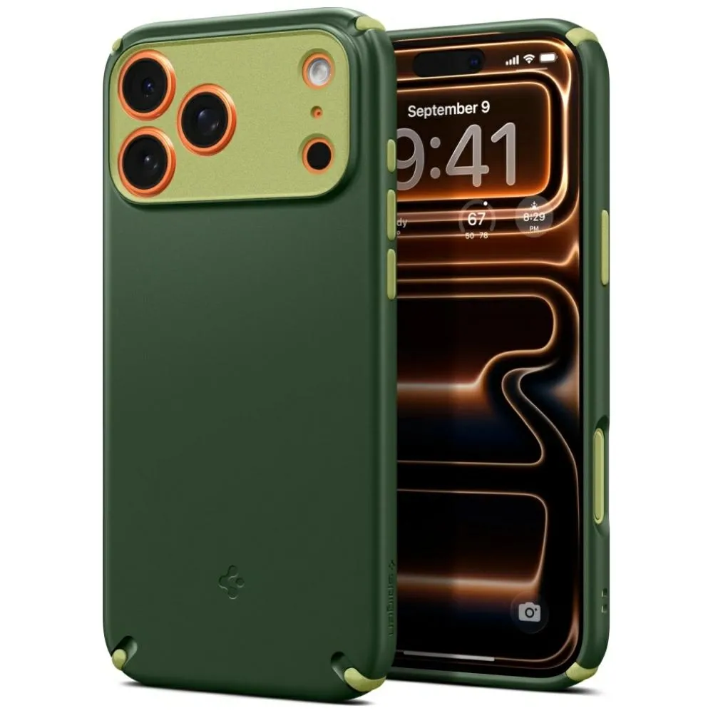 Etui Spigen Nano Pop Hybrid Mag MagSafe do iPhone 17 Pro Max Zielony
