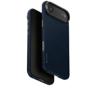 Etui UNIQ Keva EDGE do iPhone Air Magclick Charging Niebieski