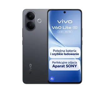 Smartfon vivo V60 Lite 5G 8/256GB 6,77" 120Hz 50Mpix Czarny