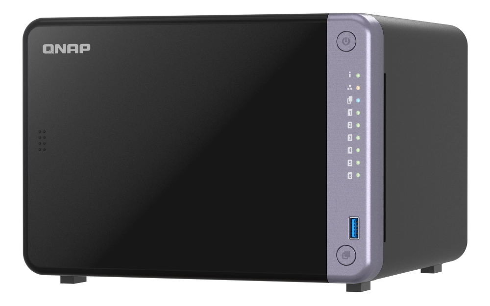 Dysk sieciowy QNAP TS-632X-4G Czarny