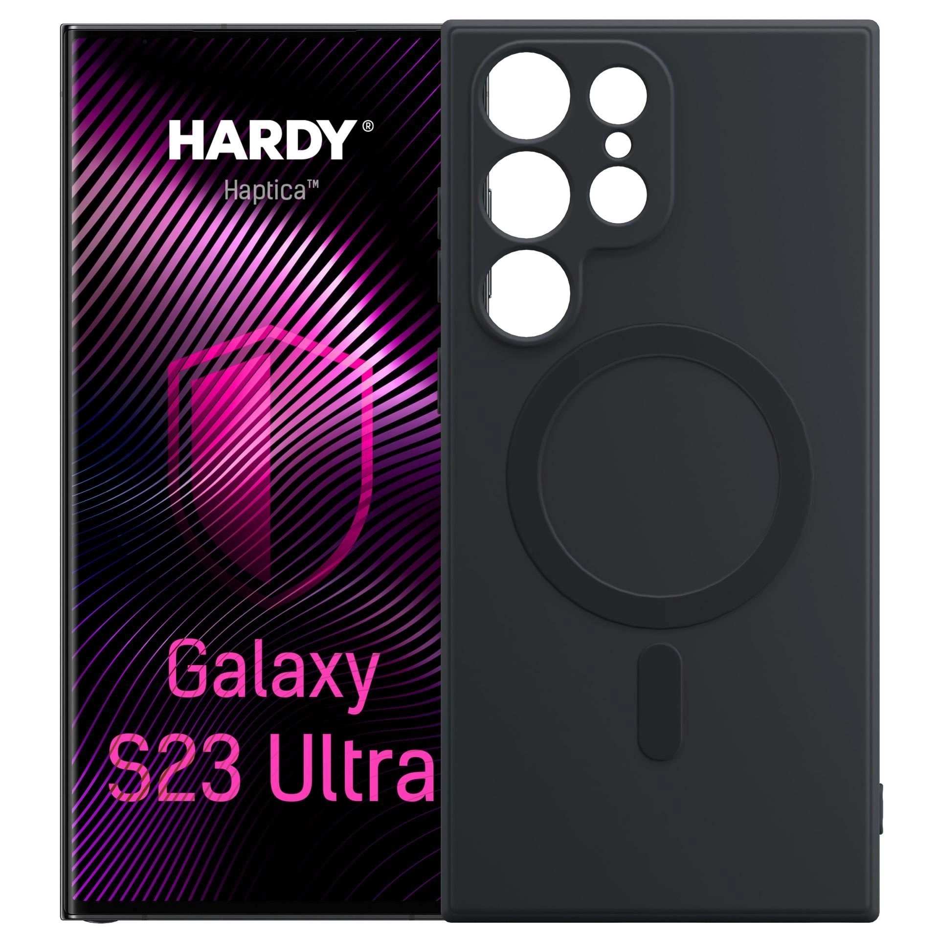 Etui 3mk Hardy Haptica MagCase do Galaxy S23 Ultra Czarny