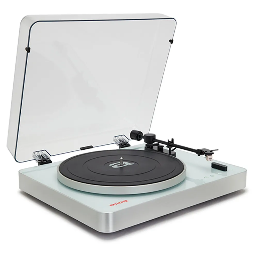 Gramofon Aiwa APX-790BT/WH Manualny Napęd paskowy Przedwzmacniacz Bluetooth Biały