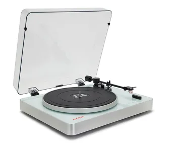 Gramofon Aiwa APX-790BT/WH Manualny Napęd paskowy Przedwzmacniacz Bluetooth Biały
