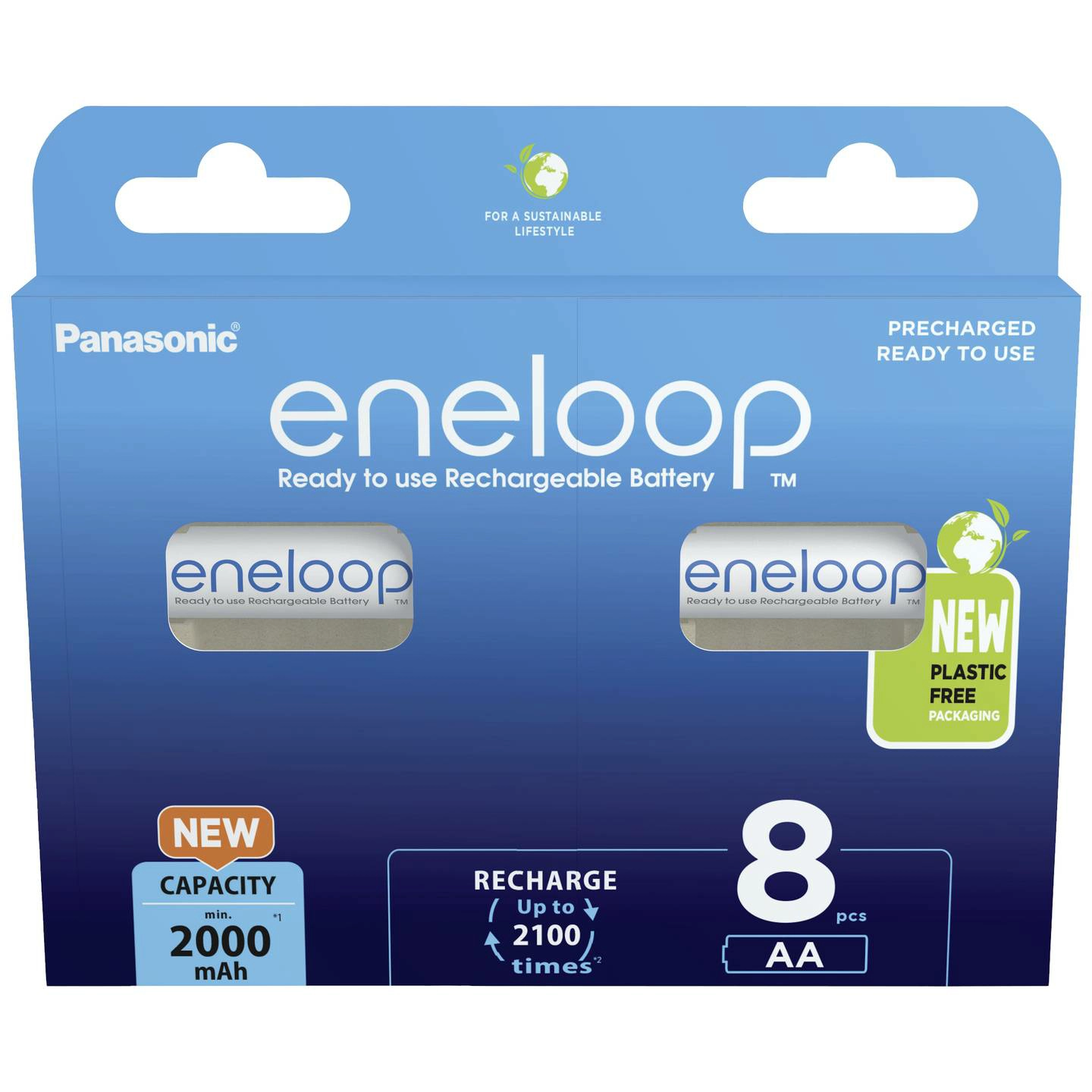 Akumulator Panasonic Eneloop AA 2000mAh 8szt.