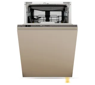 Whirlpool W0ID652L PowerClean 44,8cm Automatyczne otwieranie drzwi Szuflada na sztućce Bez panelu