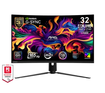 Monitor MSI MAG 321CUP QD-OLED 32" 4K 165Hz 0,03ms Zakrzywiony Gamingowy