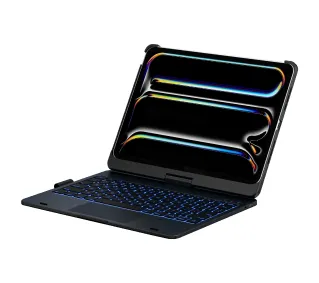 Typecase Flexbook Touch z klawiaturą do iPad Pro 11" 2024/2025 Czarny