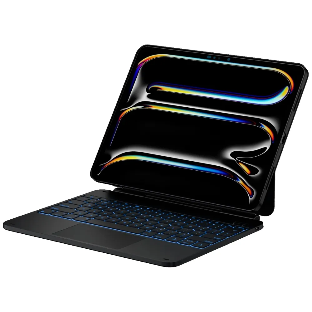 Etui na tablet Typecase Edge z klawiaturą do iPad Pro 13" 2024/2025 Włókno węglowe