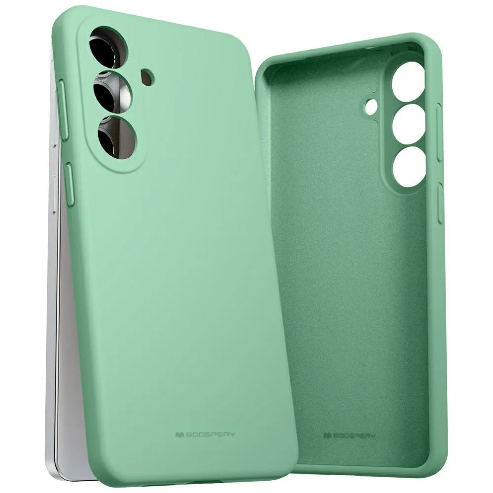 Etui Mercury Silicone do Samsung Galaxy S26+ Zielony