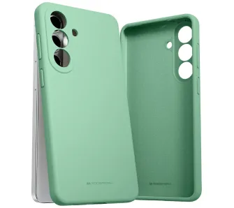 Etui Mercury Silicone do Samsung Galaxy S26+ Zielony