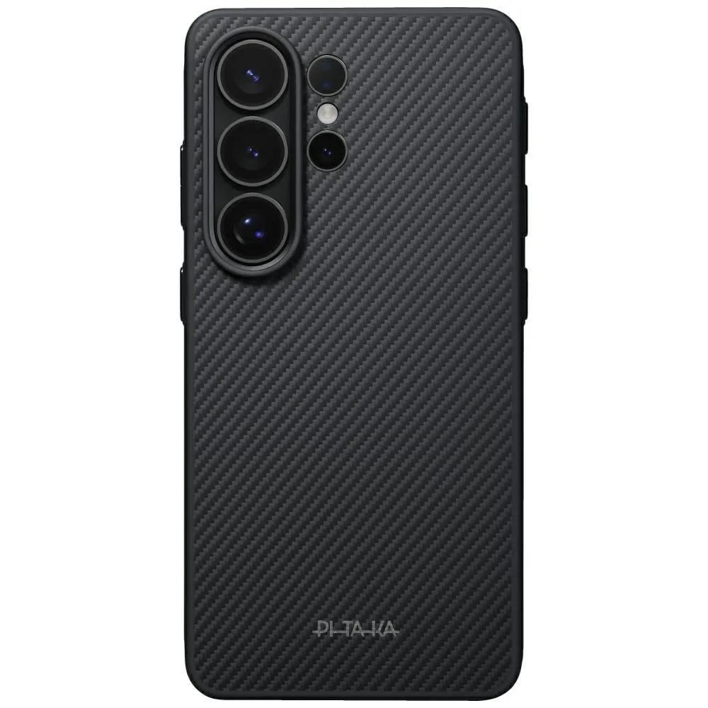 Etui Pitaka Cairn Case MagSafe do Galaxy S26 Ultra Czarno-szary
