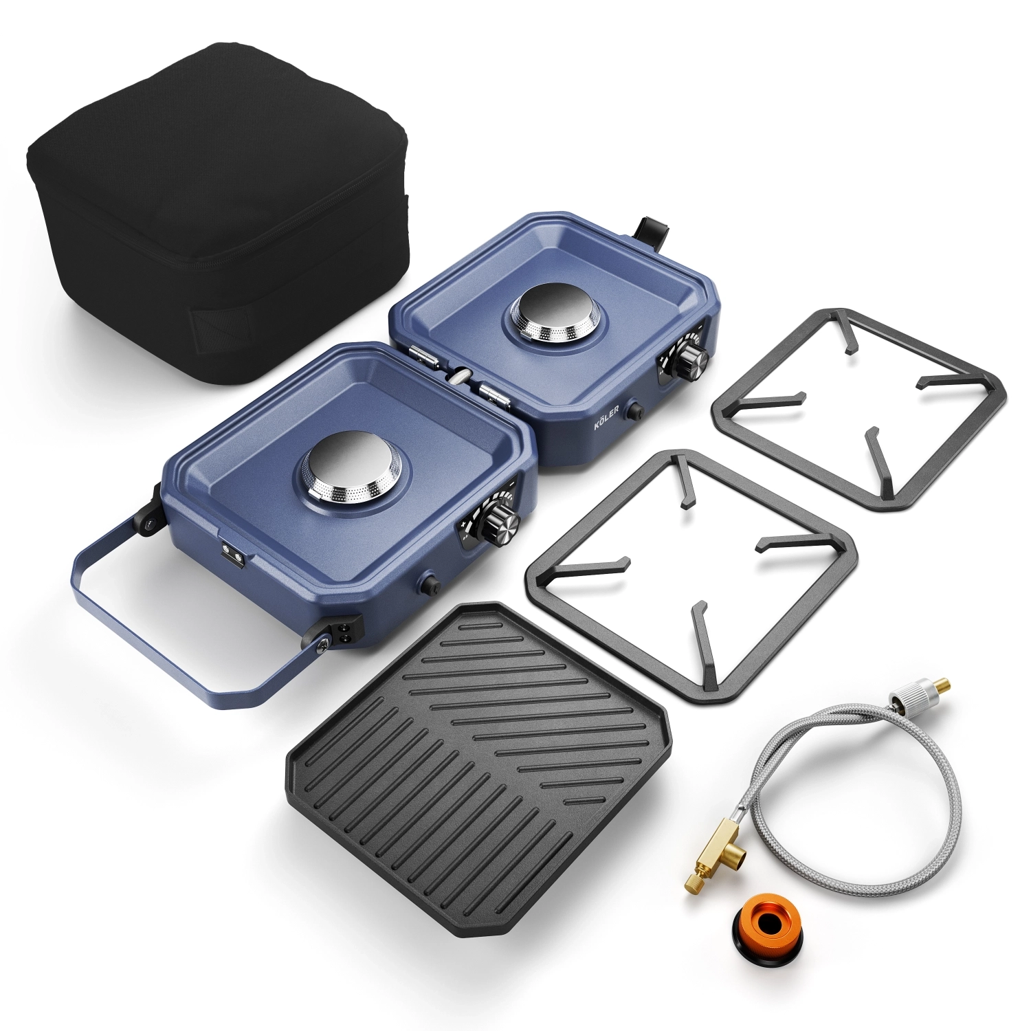 Kuchenka turystyczna Koler KC-P2 Granatowy