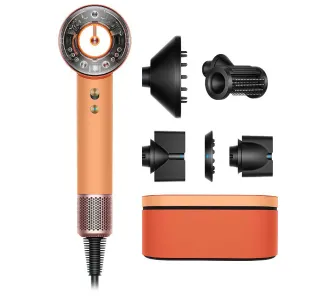 Suszarka do włosów Dyson Supersonic Nural Straight+Wavy 176964-01 Jonizacja Zimny nawiew 1600W 3 prędkości 4 temperatury