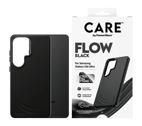 Etui PanzerGlass Flow Case Black Samsung Galaxy S26 Ultra