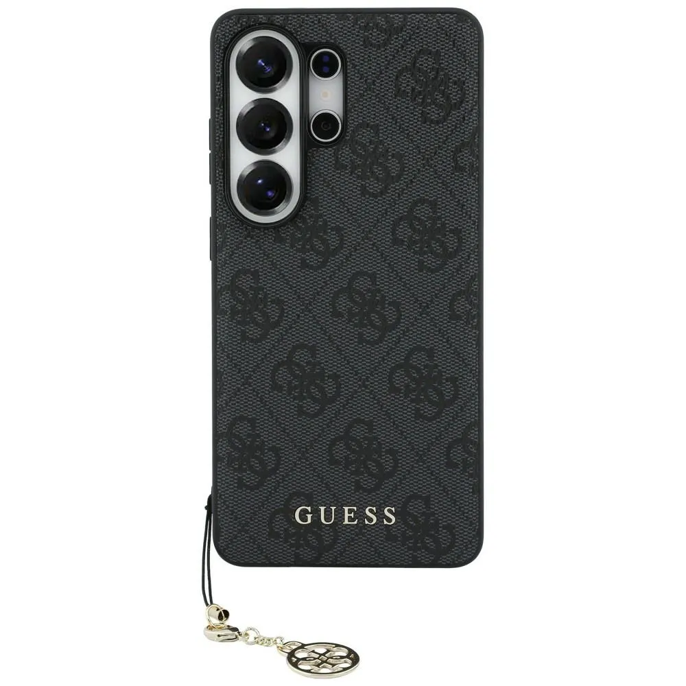 Etui Guess 4G Classic Logo Charm MagSafe do Galaxy S26 Ultra Czarny