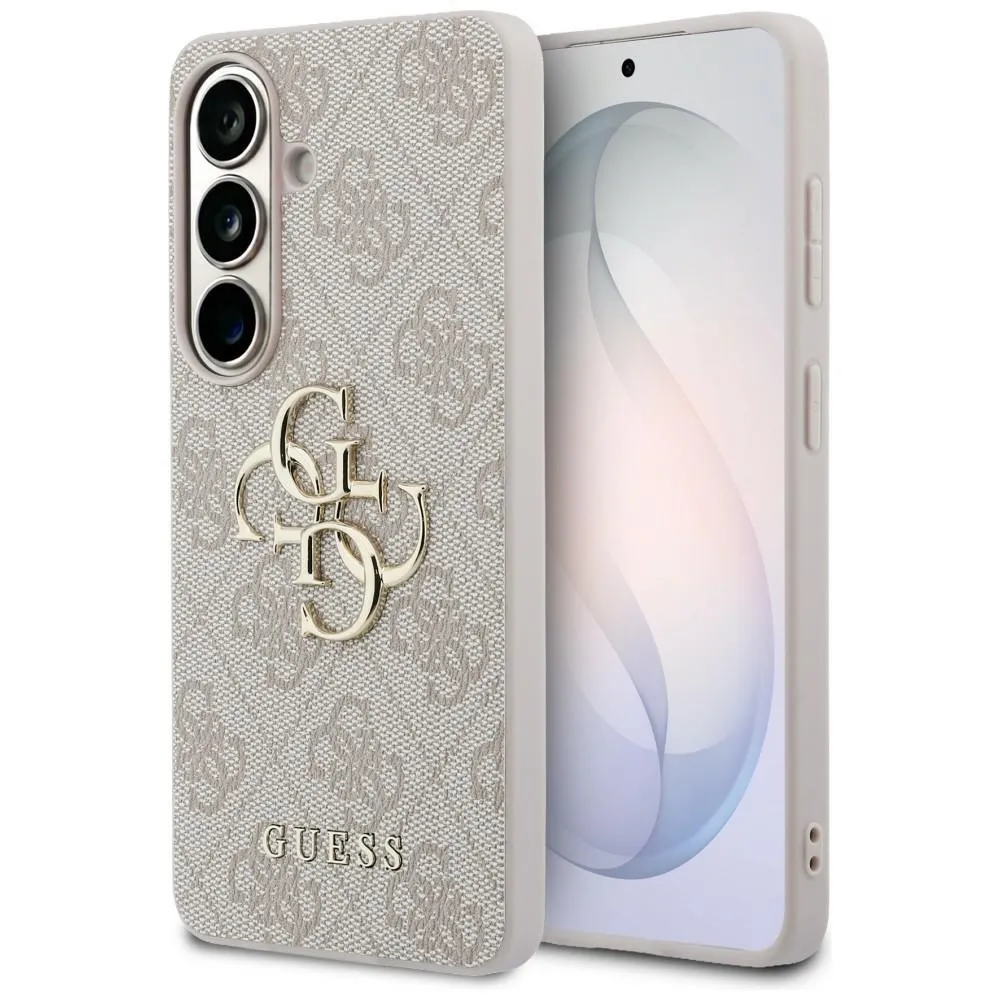 Etui Guess 4G Big Metal Logo do Galaxy S26 Różowy