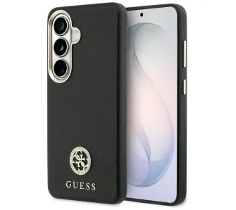 Etui Guess Rhinestone Round Logo MagSafe do Galaxy S26+ Czarny