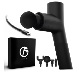 Pistolet do masażu Extralink Gymgun Fit 2.0 Lite EX.39113 4 nakładki 6h