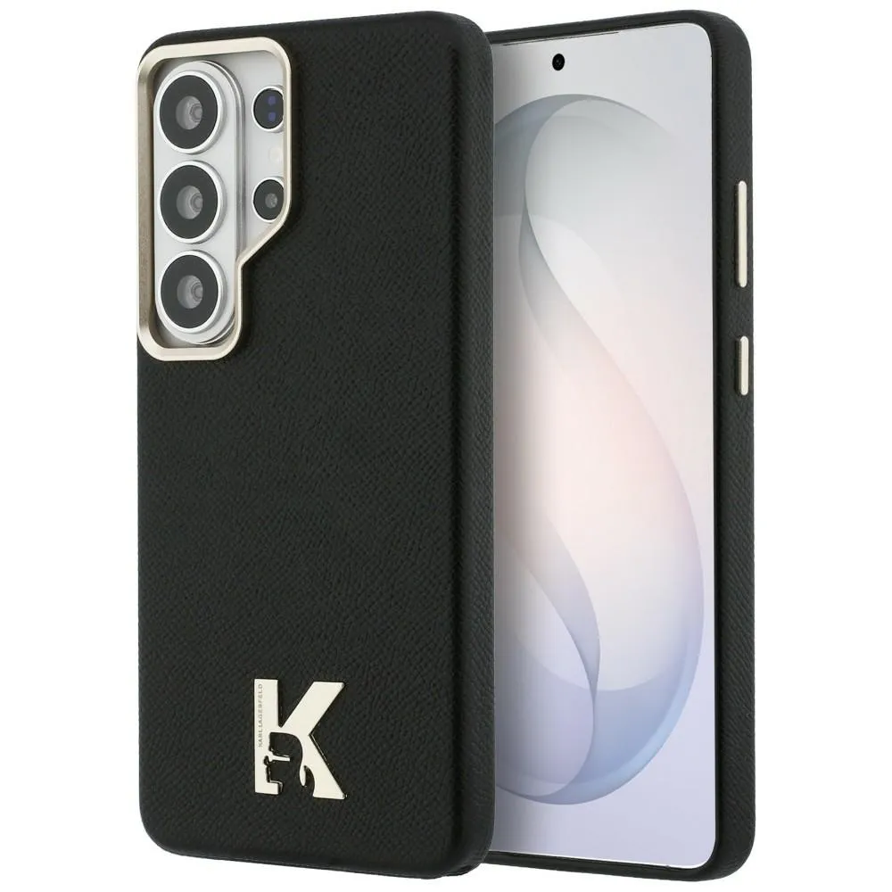 Etui Karl Lagerfeld K Metal Logo MagSafe do Galaxy S26 Ultra Czarny